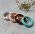 Pulsera rígida efecto mármol