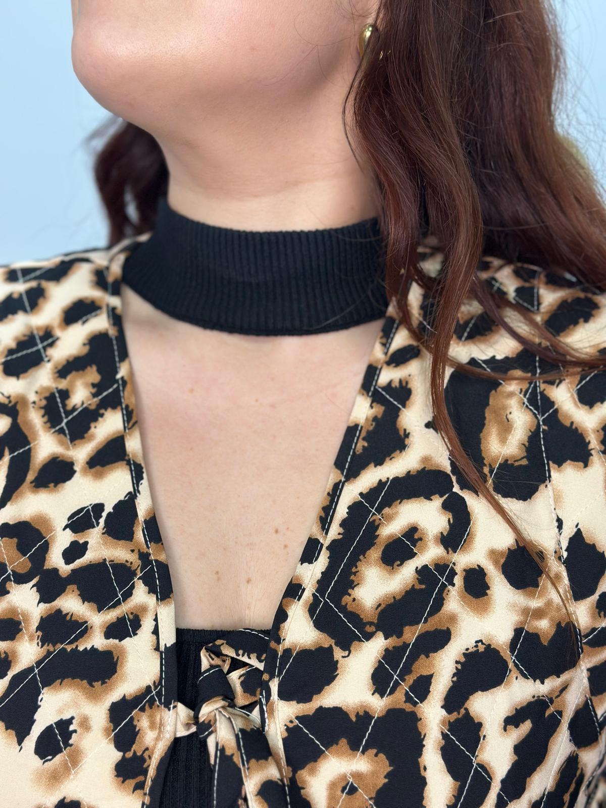 Chaleco animal print