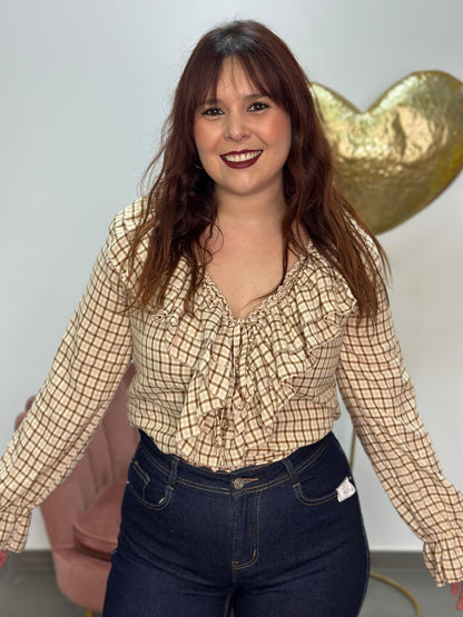 Blusa Salamanca beige