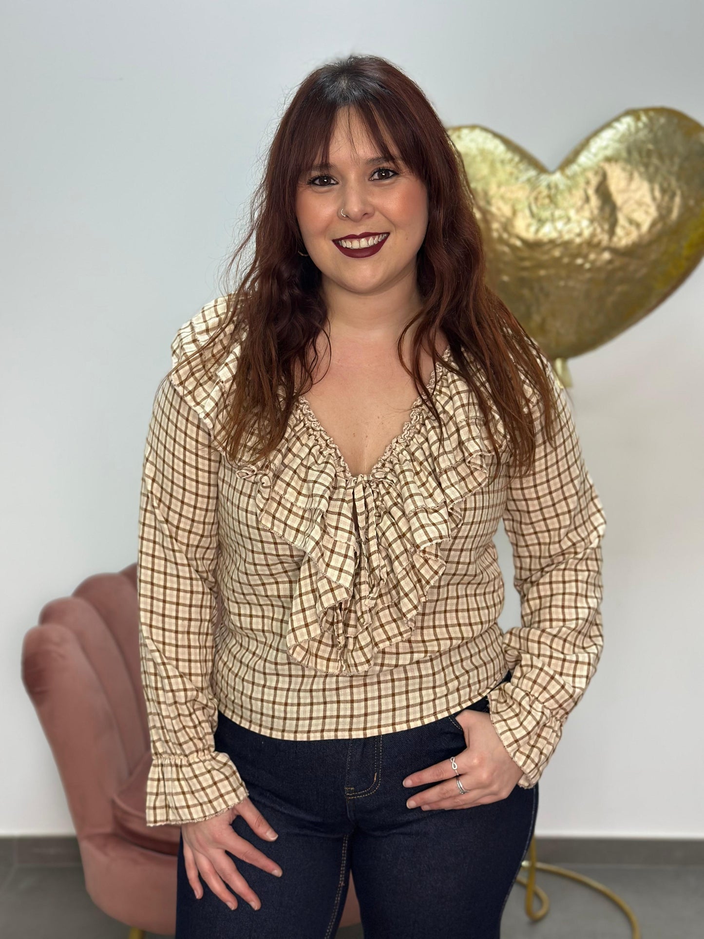 Blusa Salamanca beige