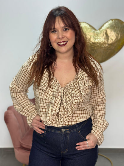 Blusa Salamanca beige