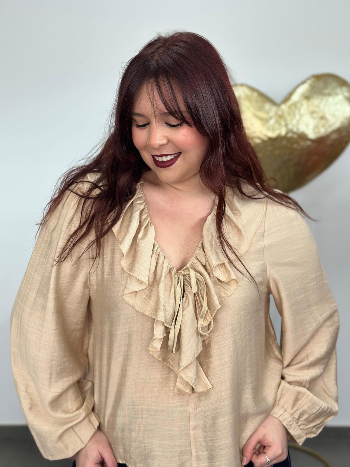 Blusa Siena beige
