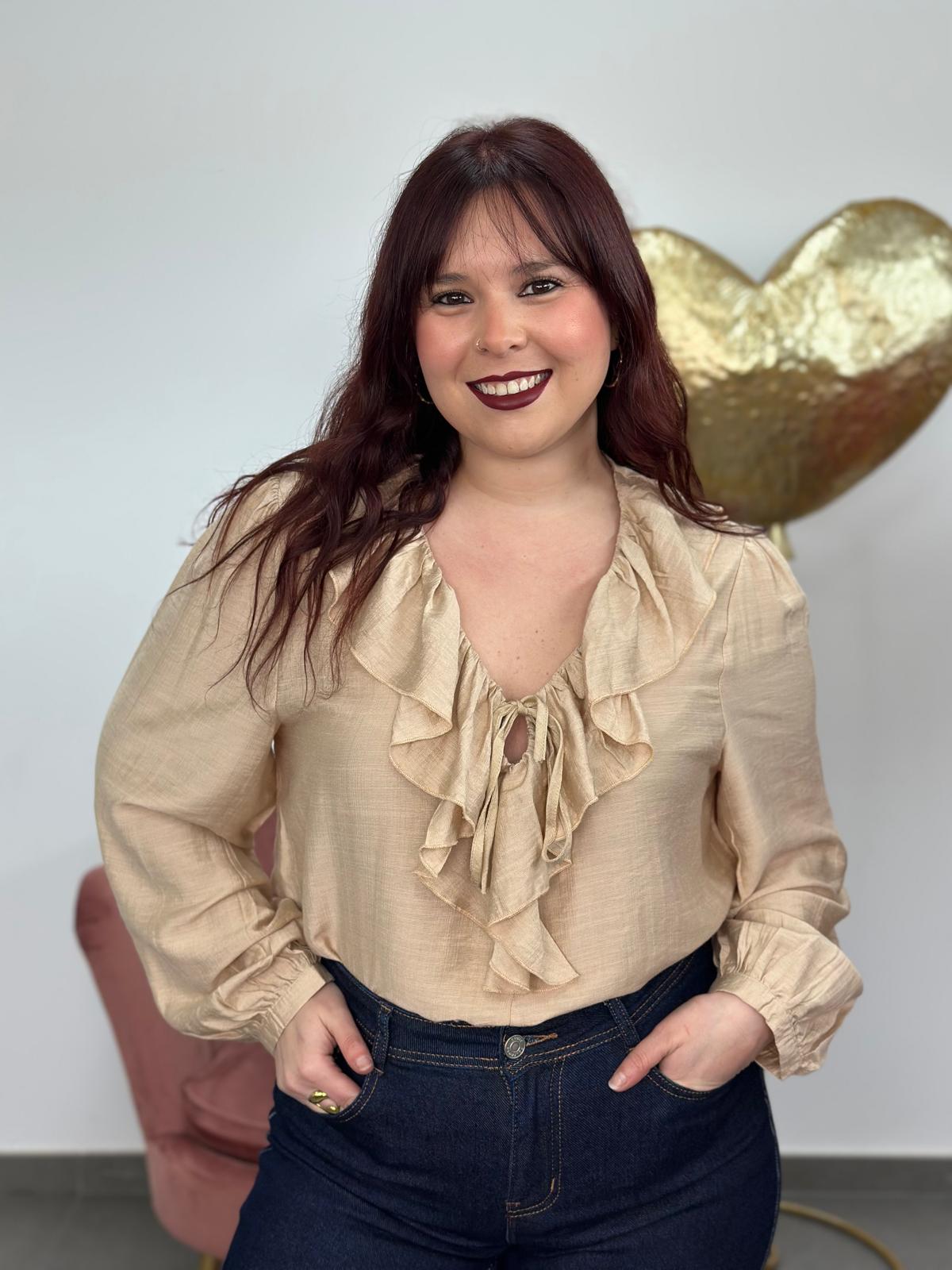 Blusa Siena beige