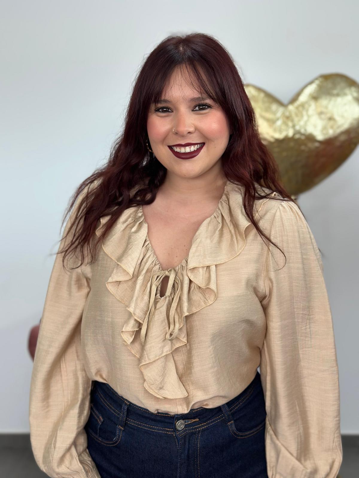 Blusa Siena beige