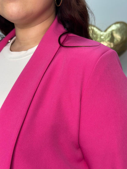 Blazer Puerto fucsia