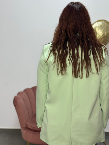 Blazer verde menta