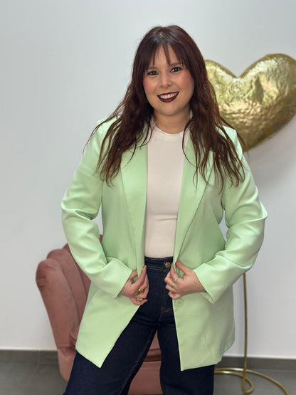 Blazer verde menta