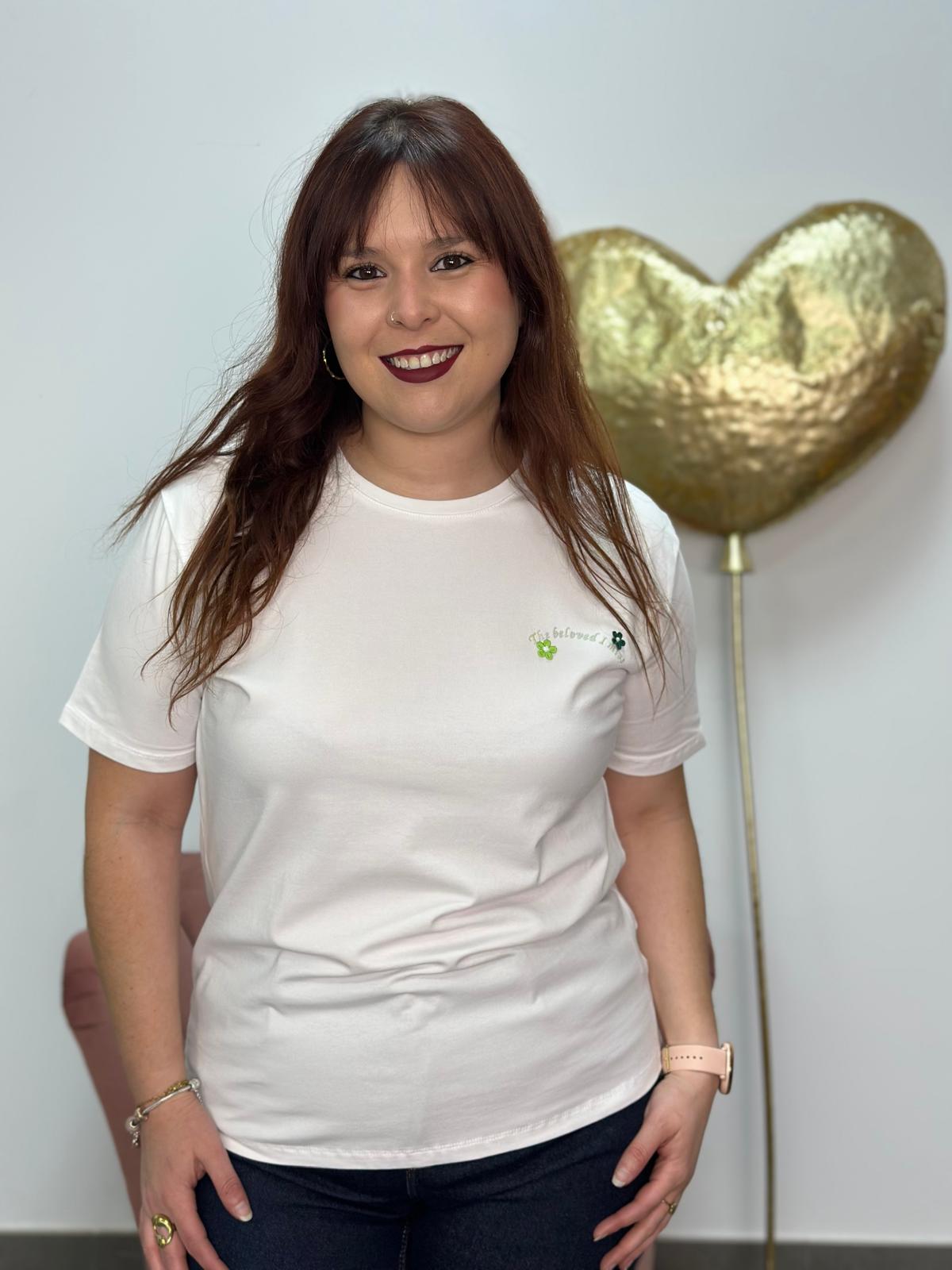 Camiseta Primavera blanca