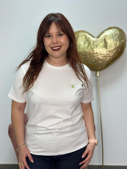 Camiseta Primavera blanca