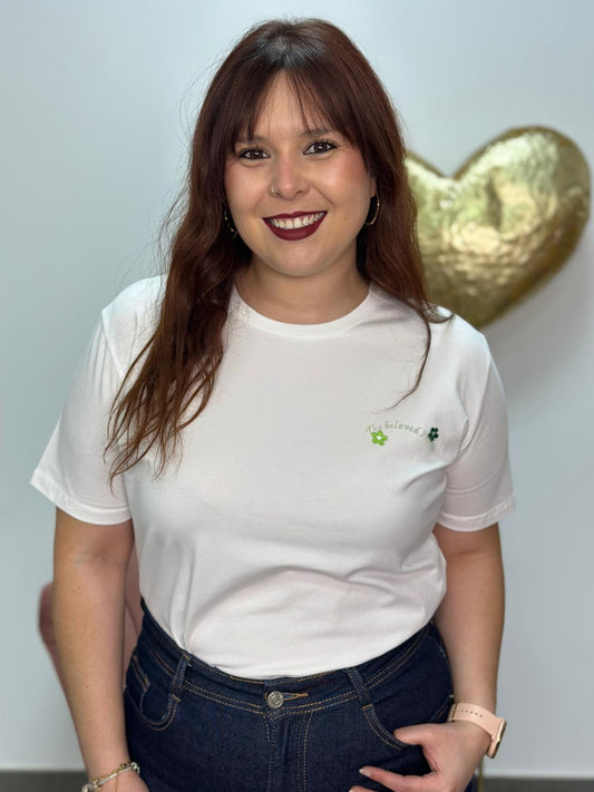 Camiseta Primavera blanca