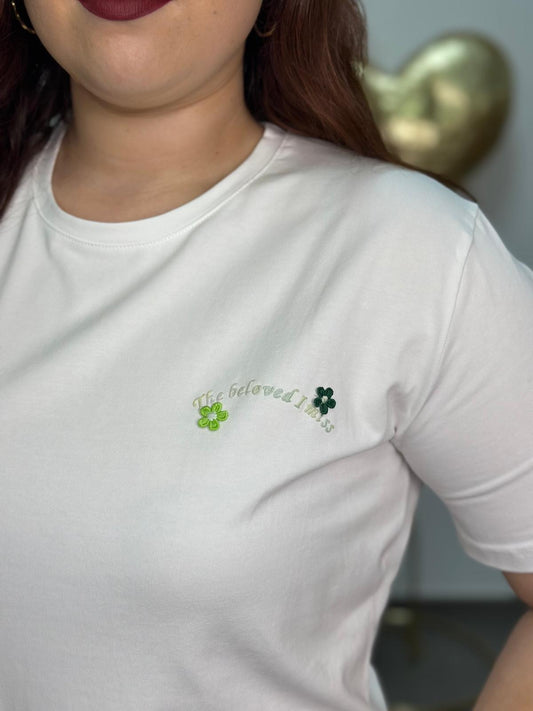 Camiseta Primavera blanca