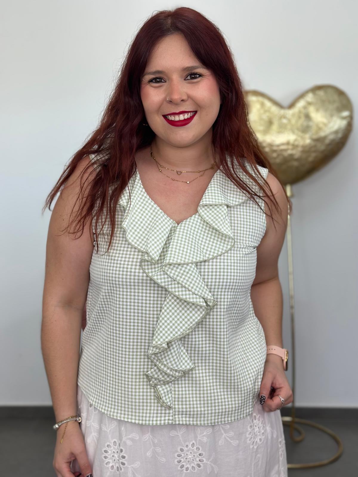 Blusa Olivia verde