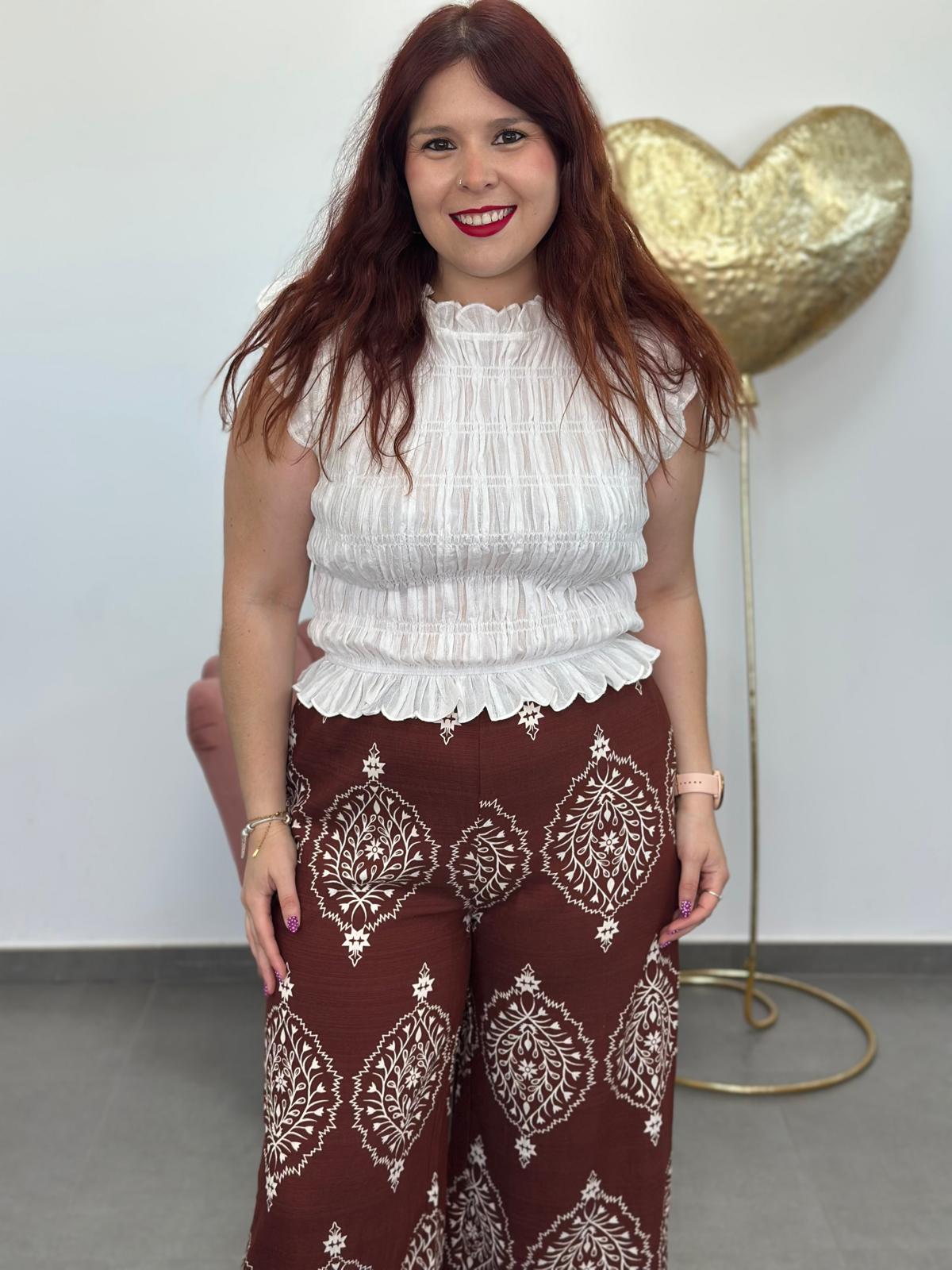 Top Mía blanco
