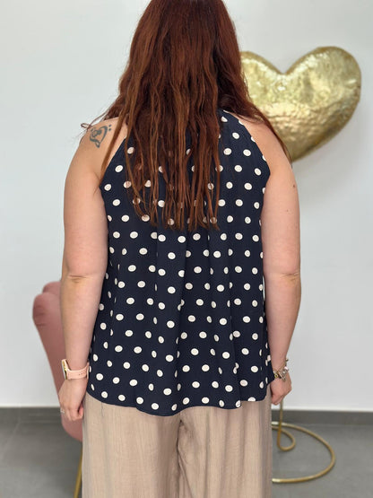 Blusa Gala azul marino