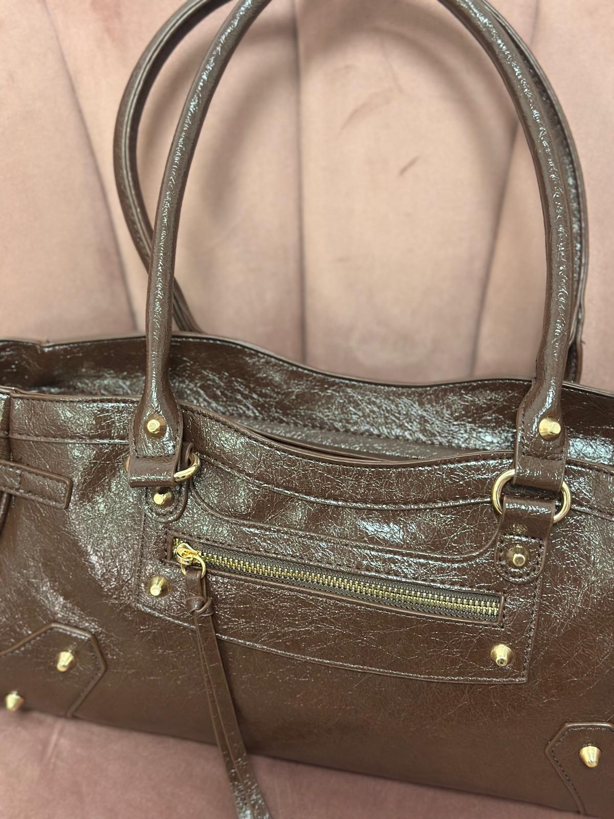 Bolso Mónaco marrón chocolate