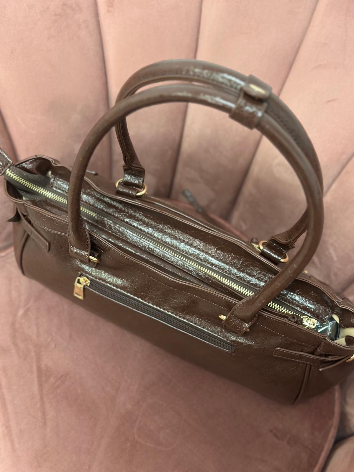 Bolso Mónaco marrón chocolate
