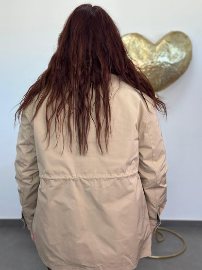 Chaqueta Reversible Londres beige
