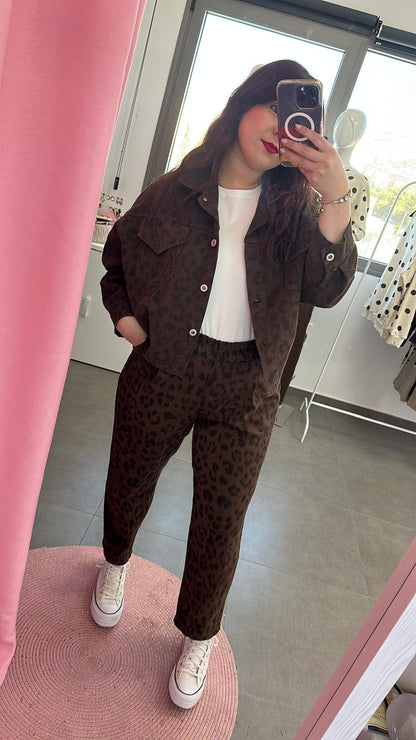Pantalón Leopardo