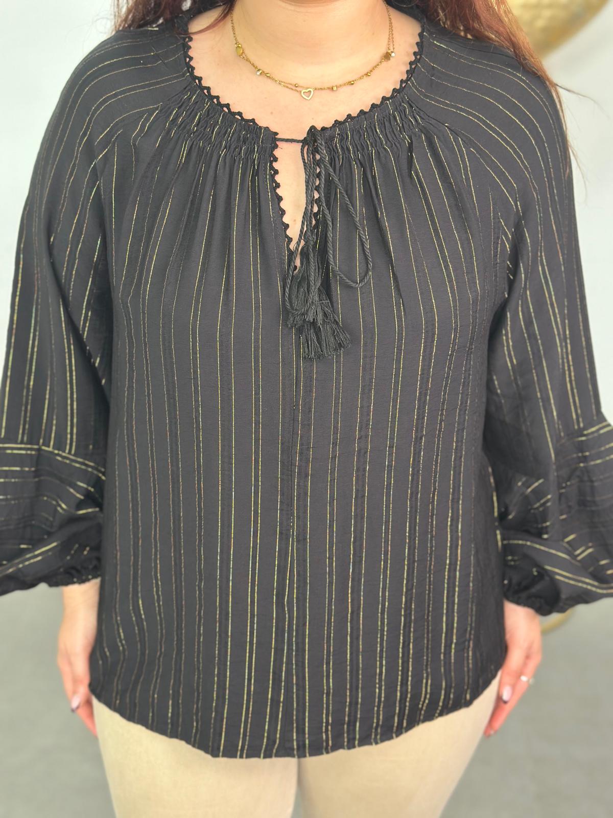 Blusa Gala negra