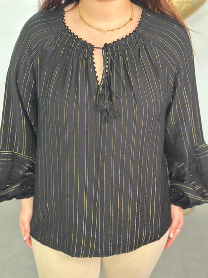 Blusa Gala negra
