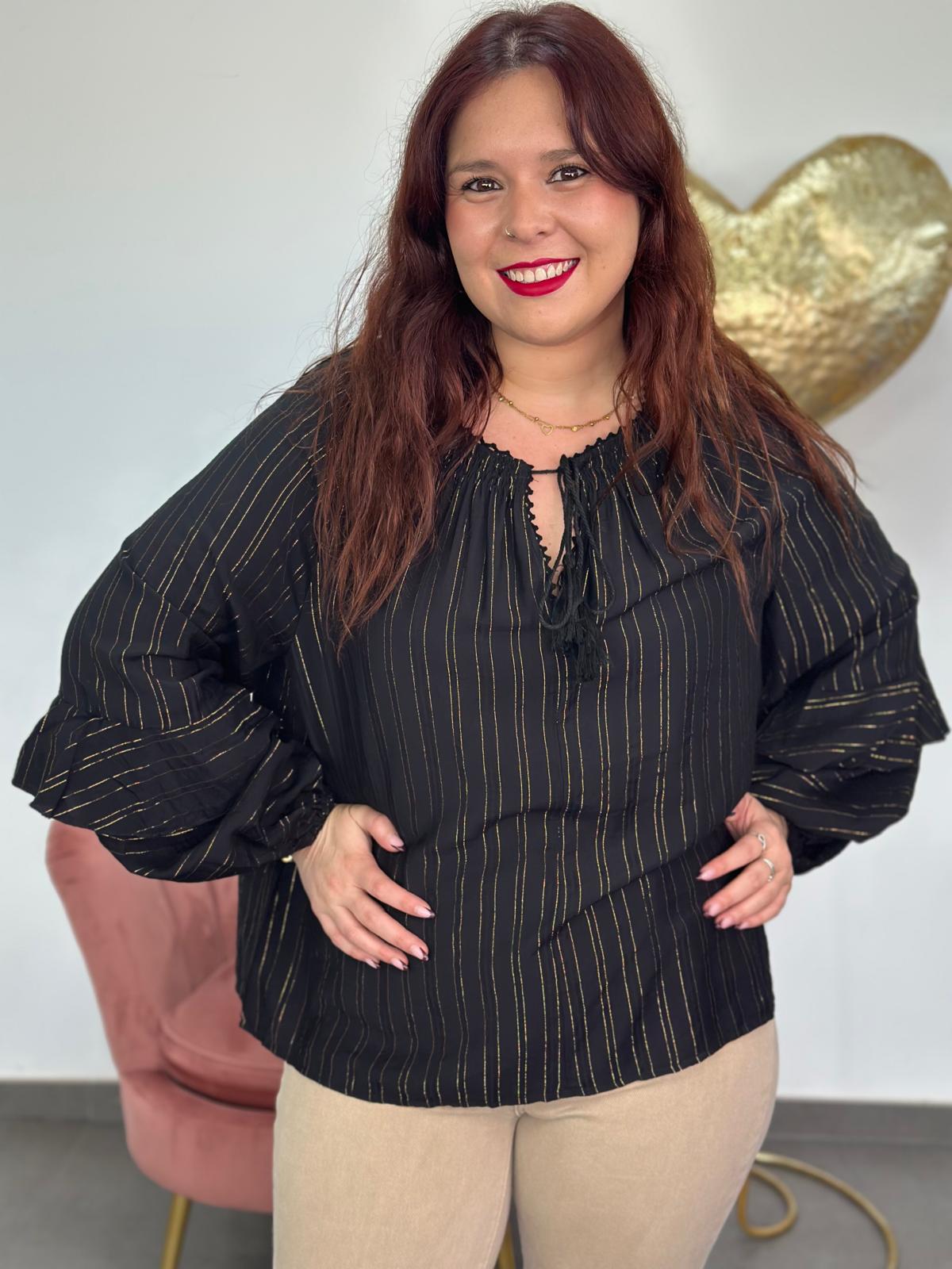 Blusa Gala negra