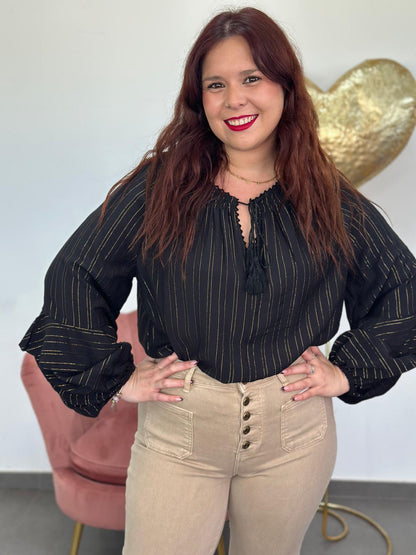 Blusa Gala negra