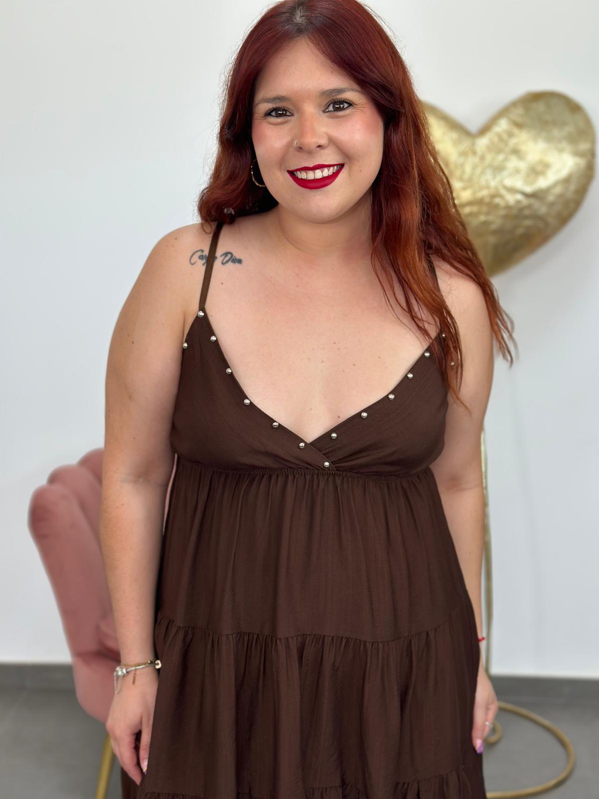 Vestido Palermo chocolate