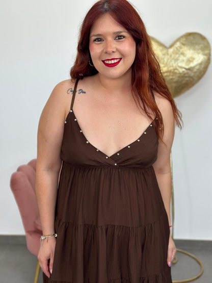 Vestido Palermo chocolate