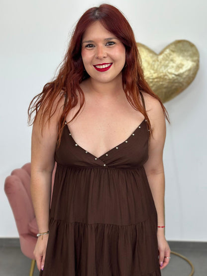Vestido Palermo chocolate