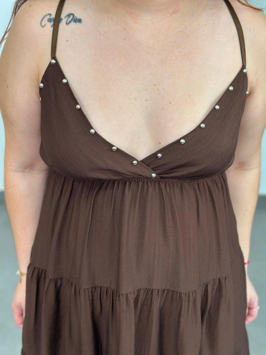 Vestido Palermo chocolate