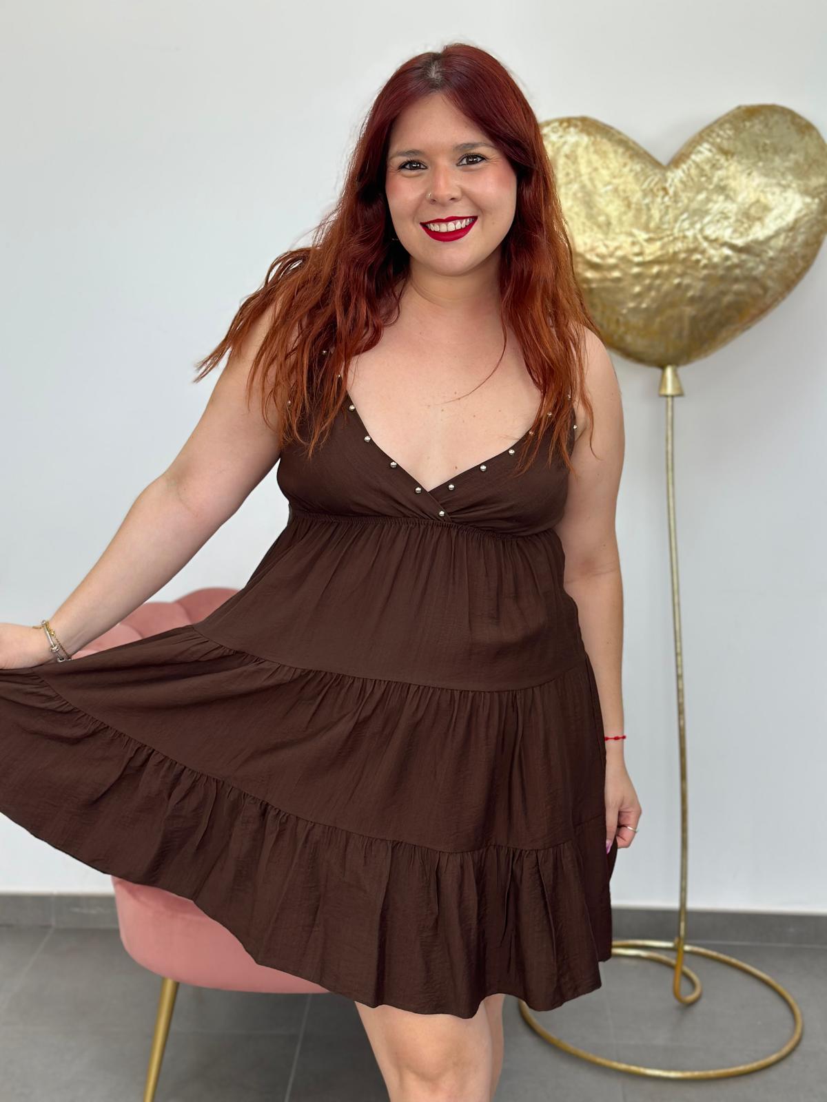 Vestido Palermo chocolate